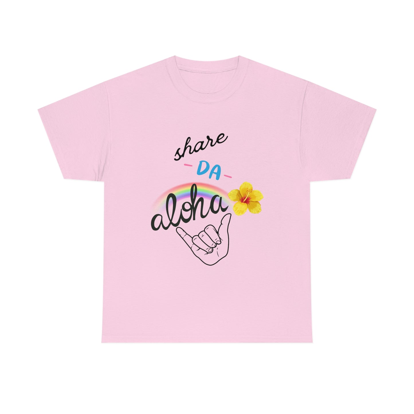 Share Da Aloha Rainbow Hibiscus Shaka