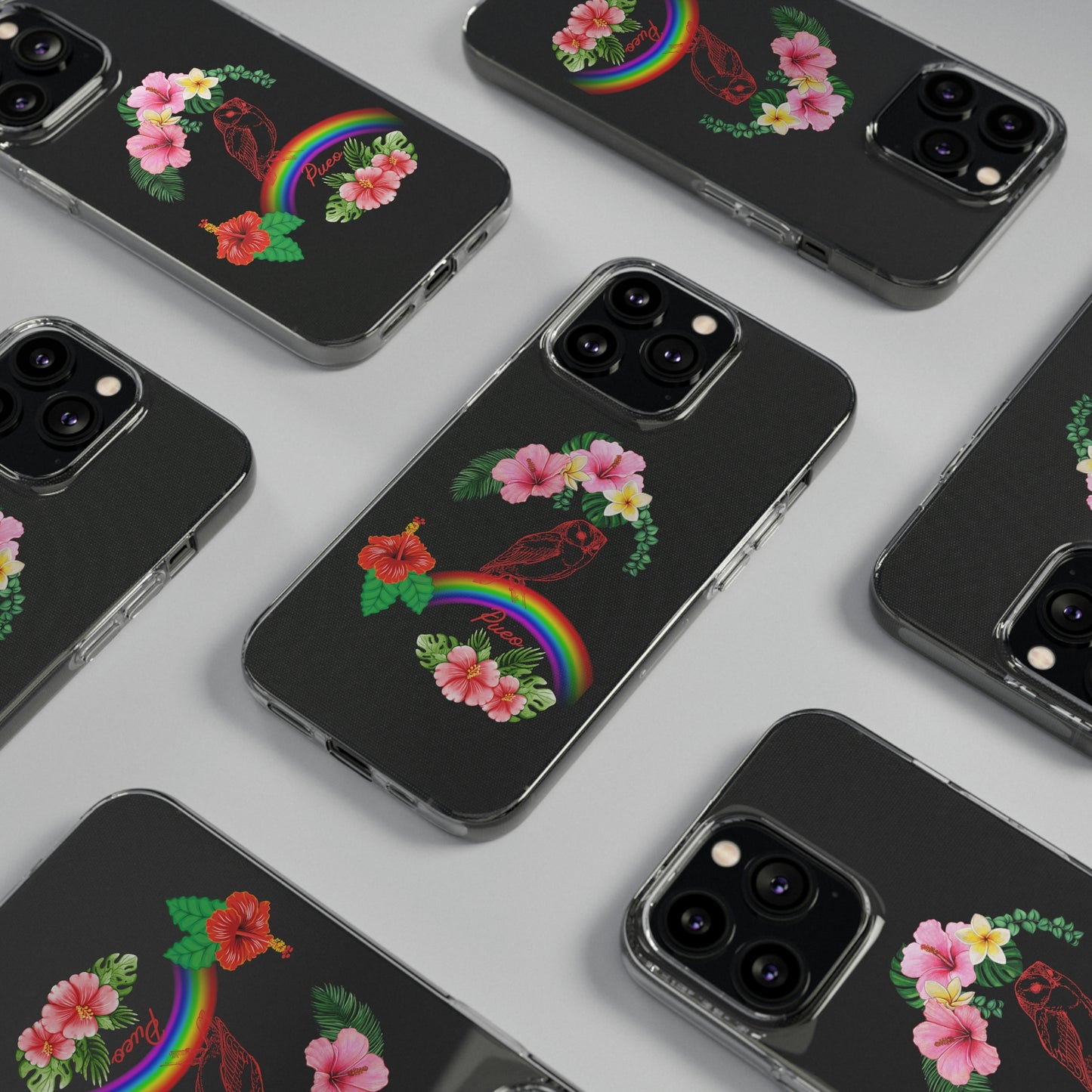 Pueo Owl Phone Cases