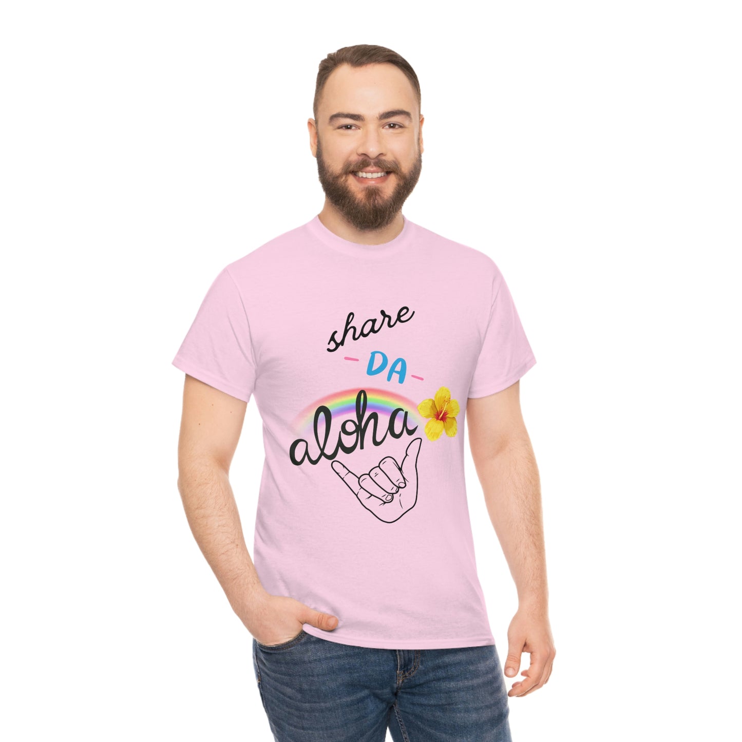 Share Da Aloha Rainbow Hibiscus Shaka