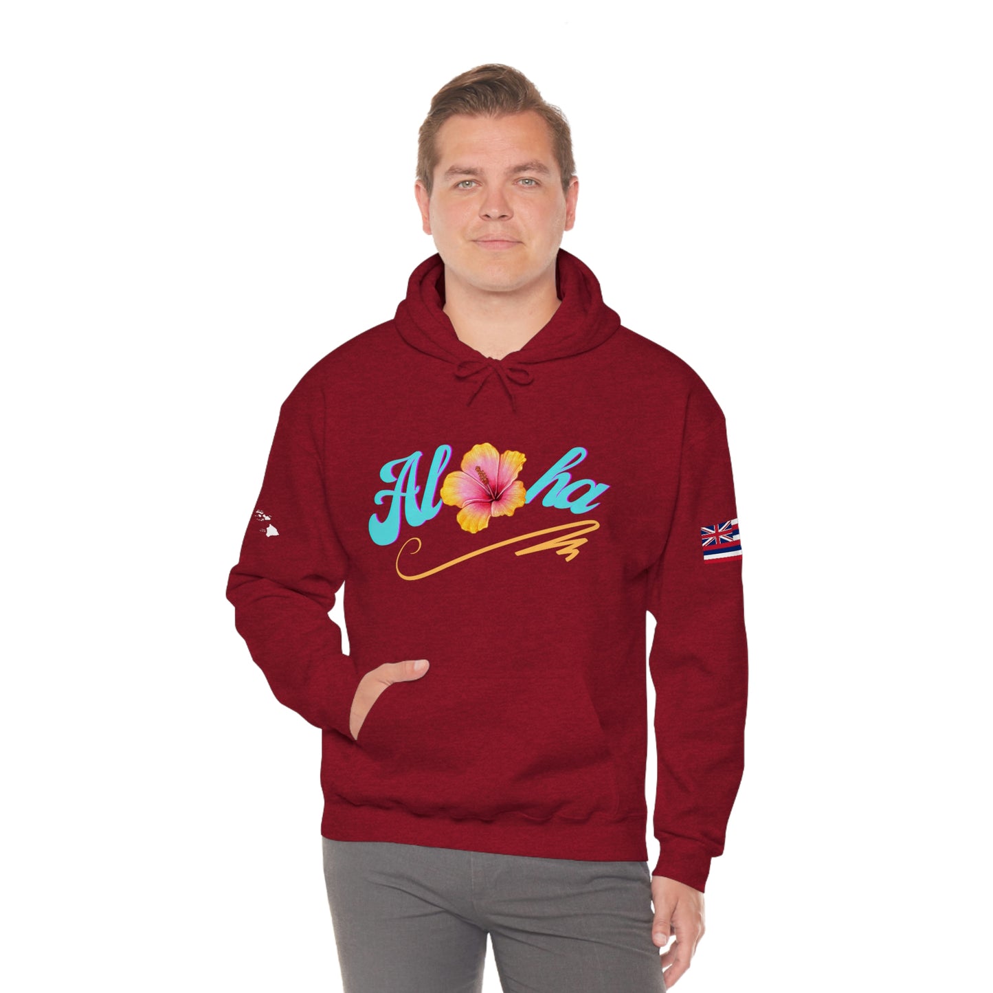 Aloha Unisex Heavy Blend Hooded Sweatshirt