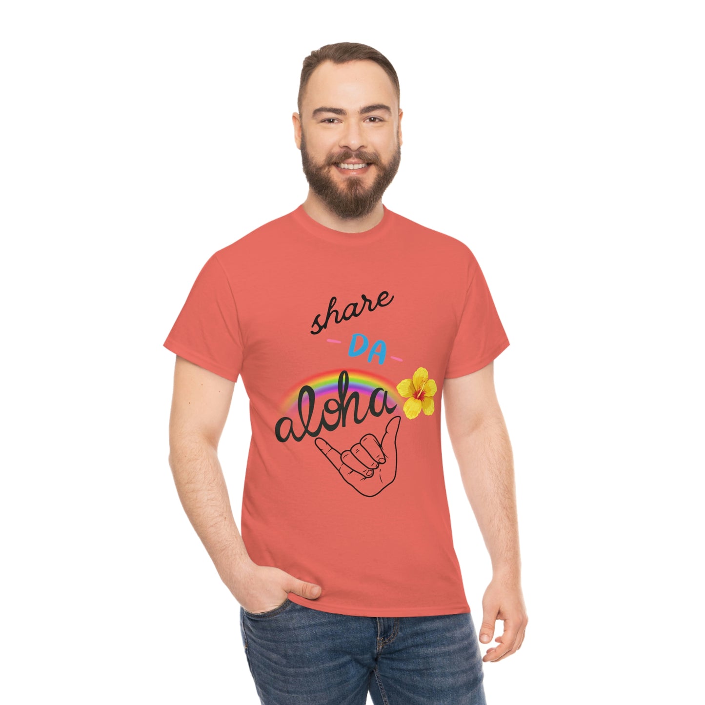 Share Da Aloha Rainbow Hibiscus Shaka