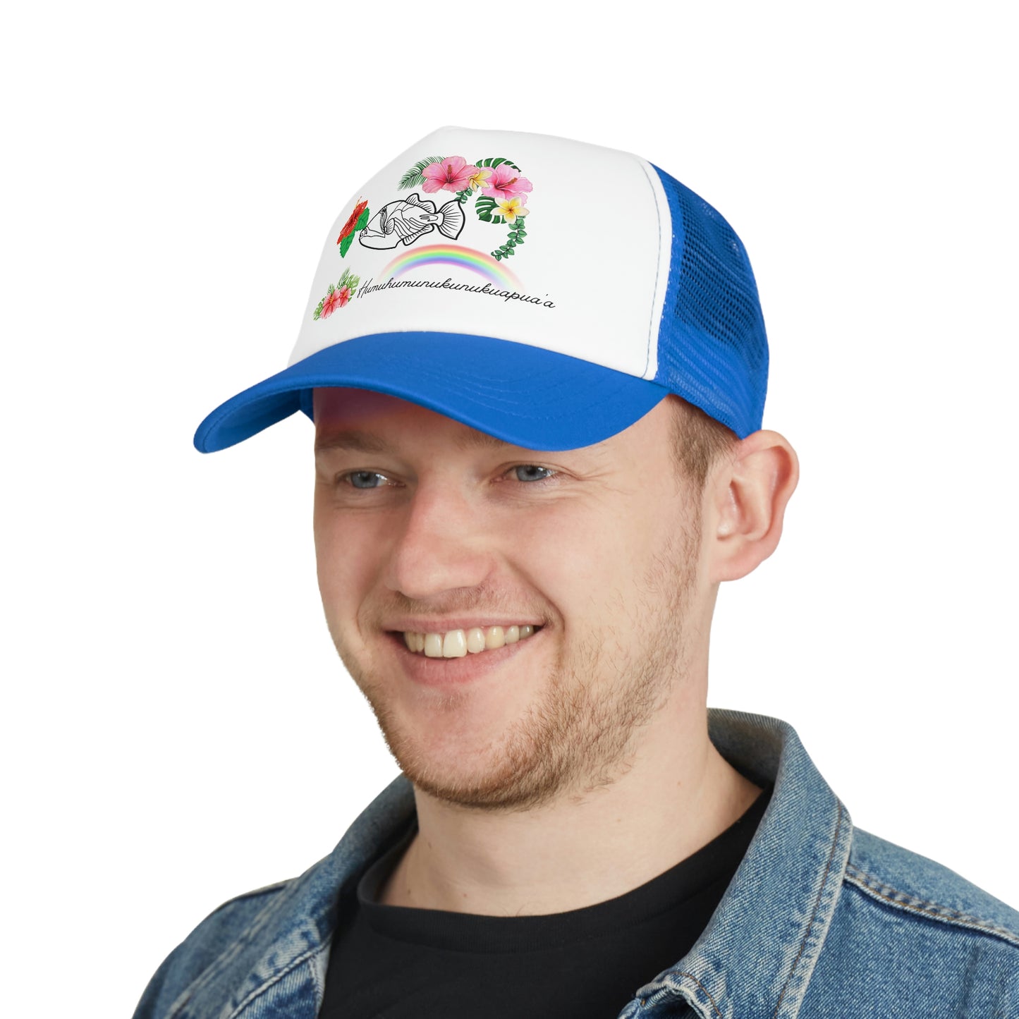 Humuhumunukunukuapua’a Fish Mesh Cap