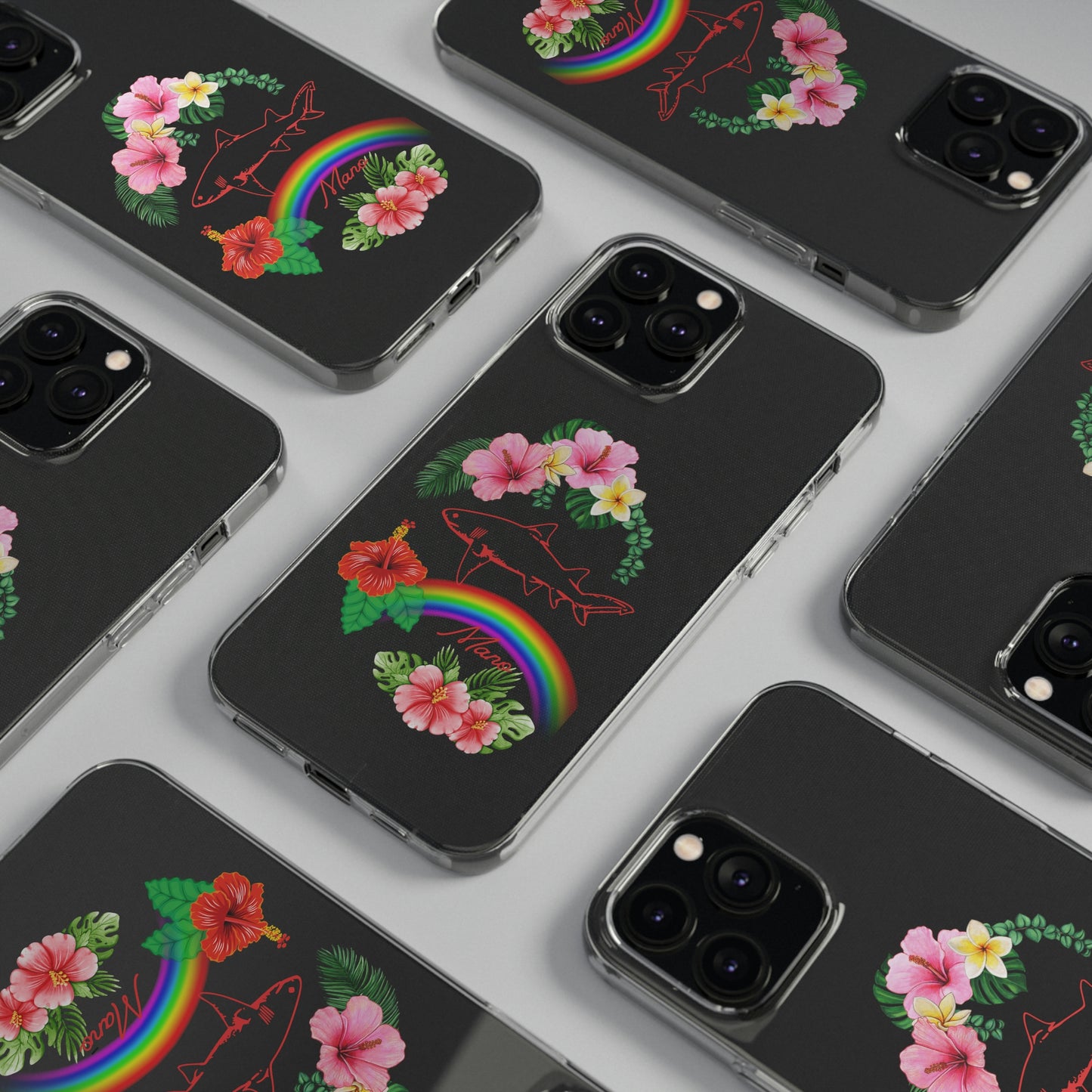 Mano Shark Phone Cases