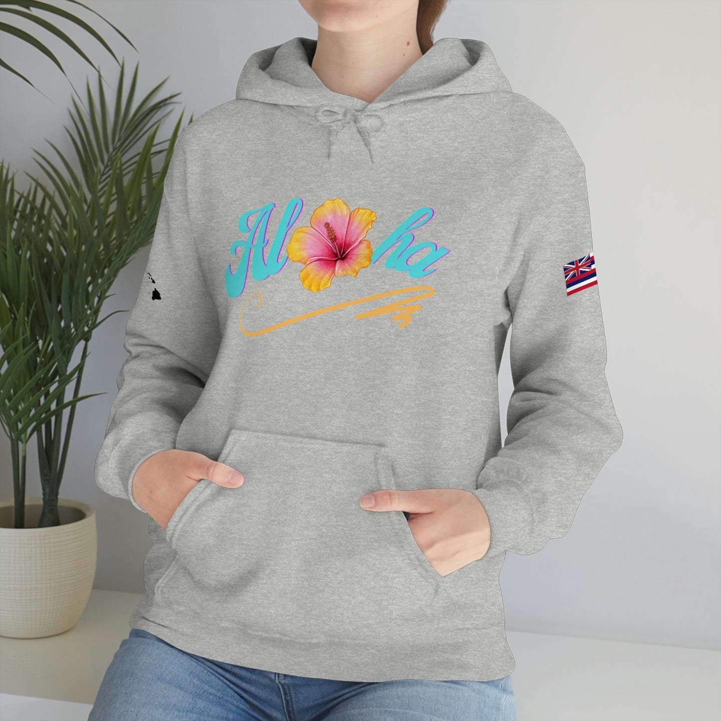 Aloha Unisex Heavy Blend Hooded Sweatshirt