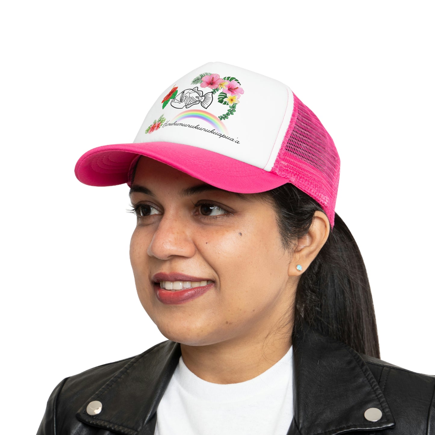 Humuhumunukunukuapua’a Fish Mesh Cap