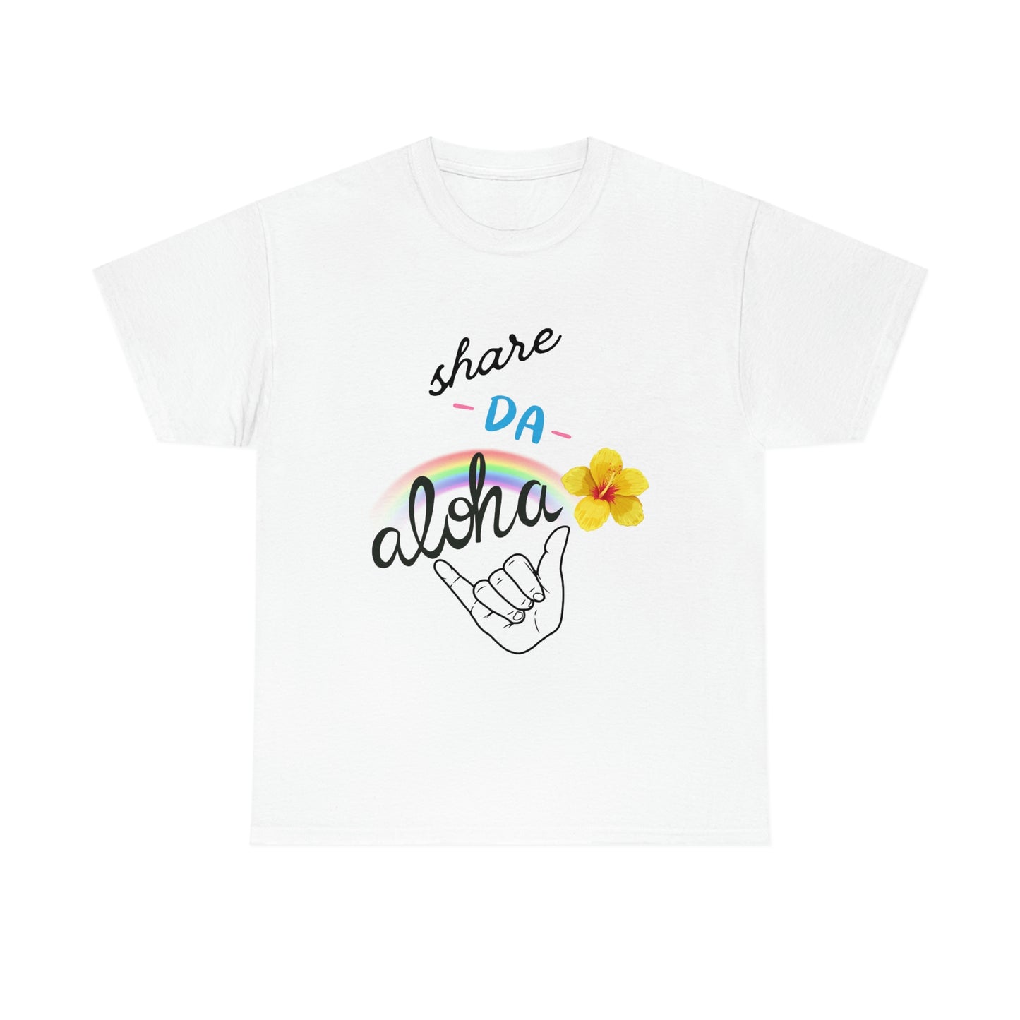 Share Da Aloha Rainbow Hibiscus Shaka