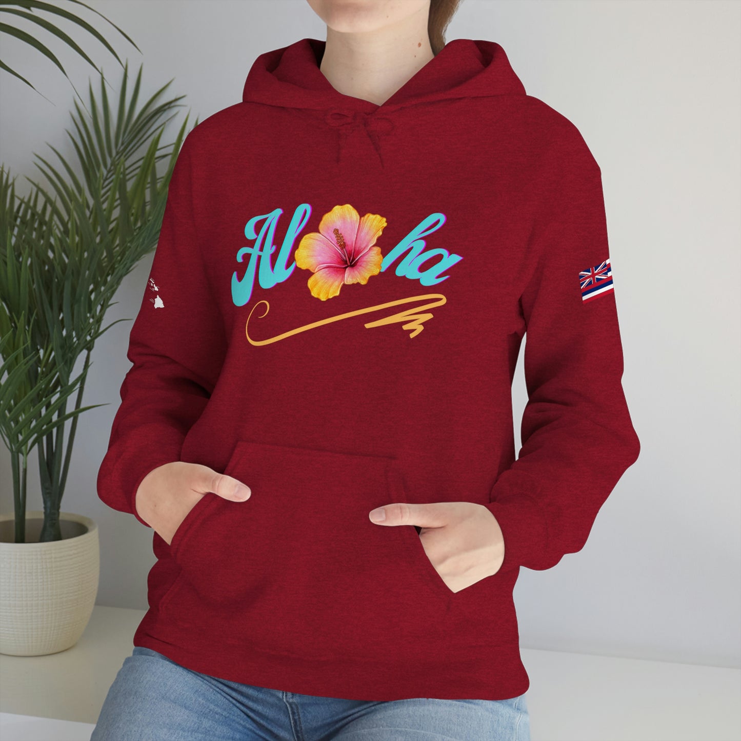 Aloha Unisex Heavy Blend Hooded Sweatshirt