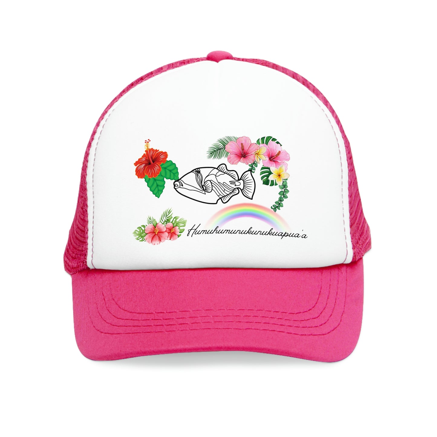 Humuhumunukunukuapua’a Fish Mesh Cap