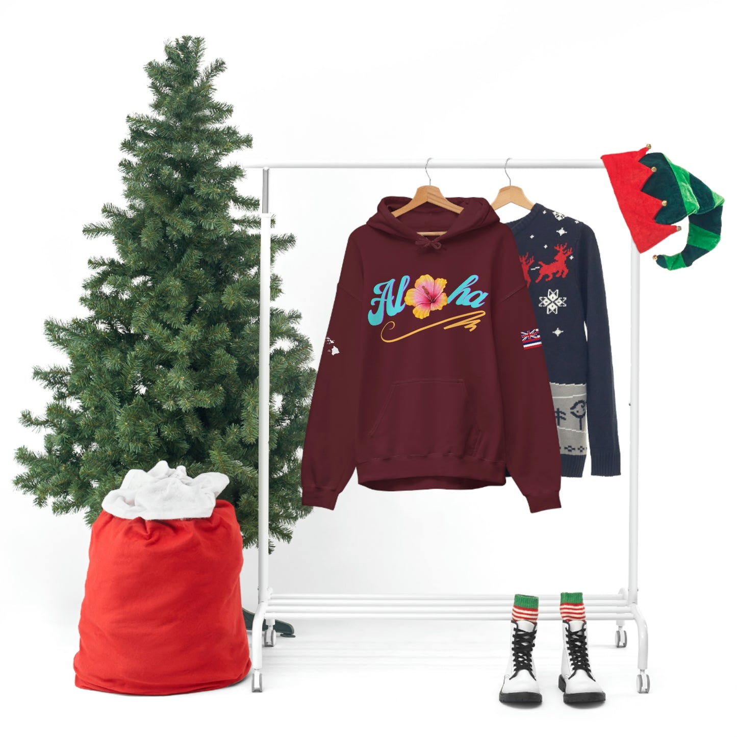 Aloha Unisex Heavy Blend Hooded Sweatshirt