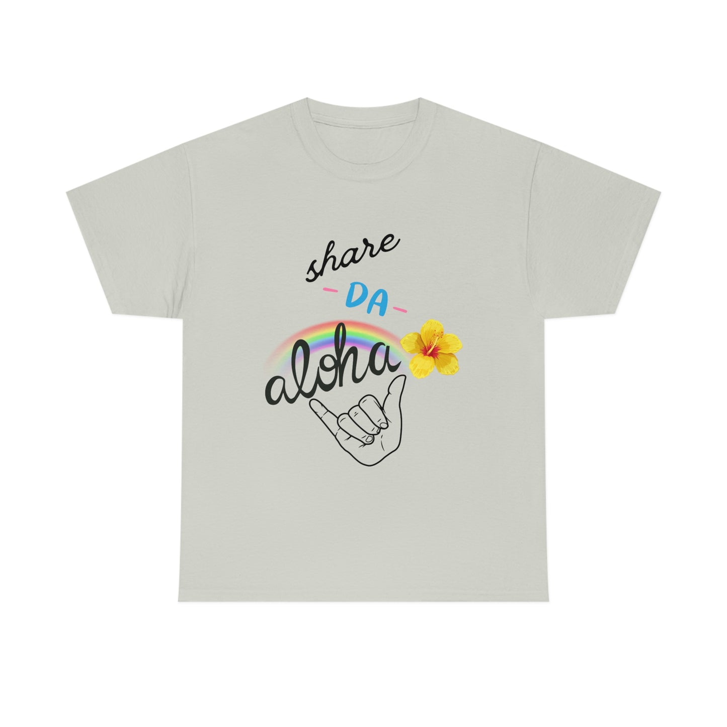 Share Da Aloha Rainbow Hibiscus Shaka