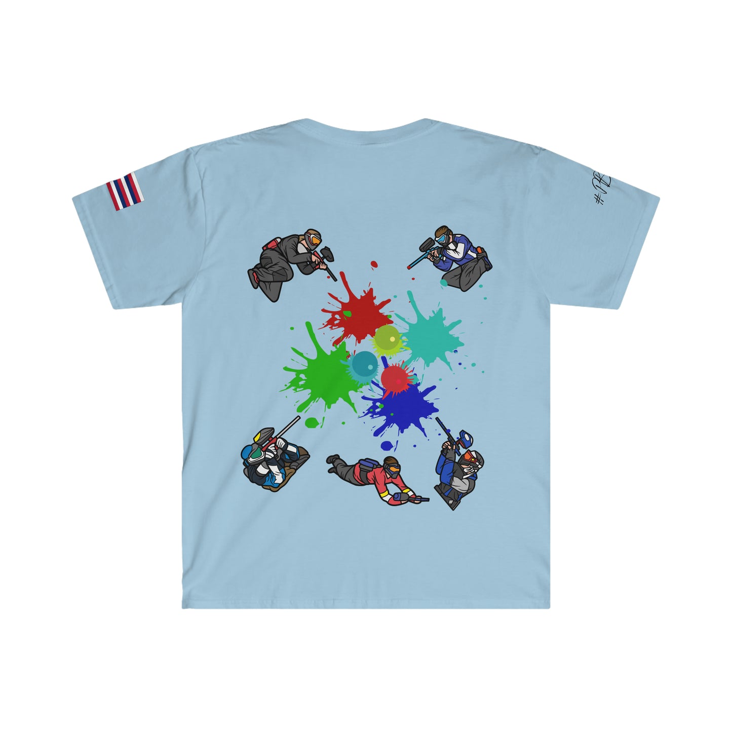 I love it when my wife lets me play paintball Unisex Softstyle T-Shirt
