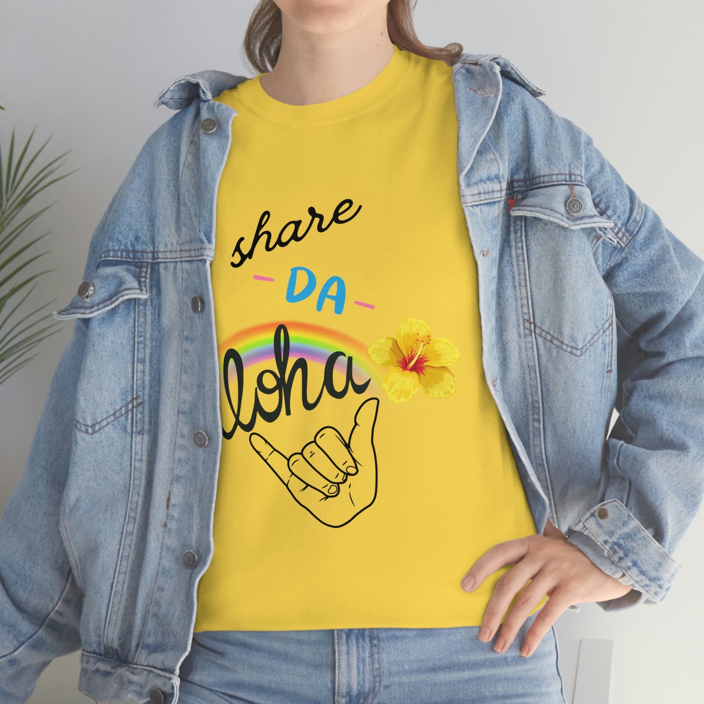 Share Da Aloha Rainbow Hibiscus Shaka