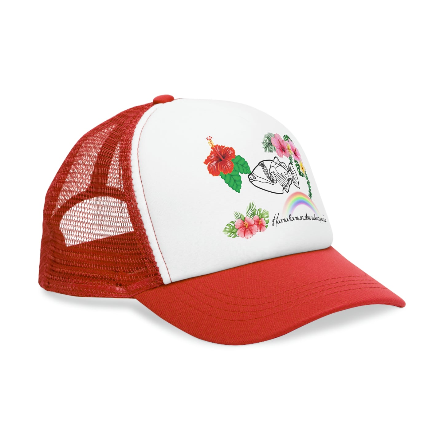 Humuhumunukunukuapua’a Fish Mesh Cap