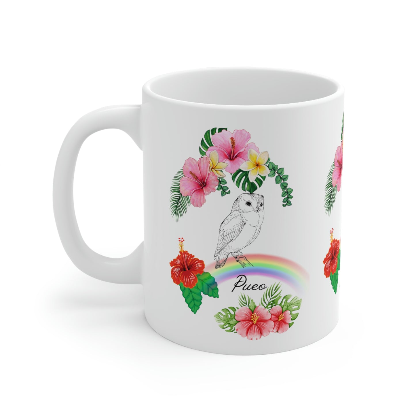 Ceramic Mug 11oz Pueo