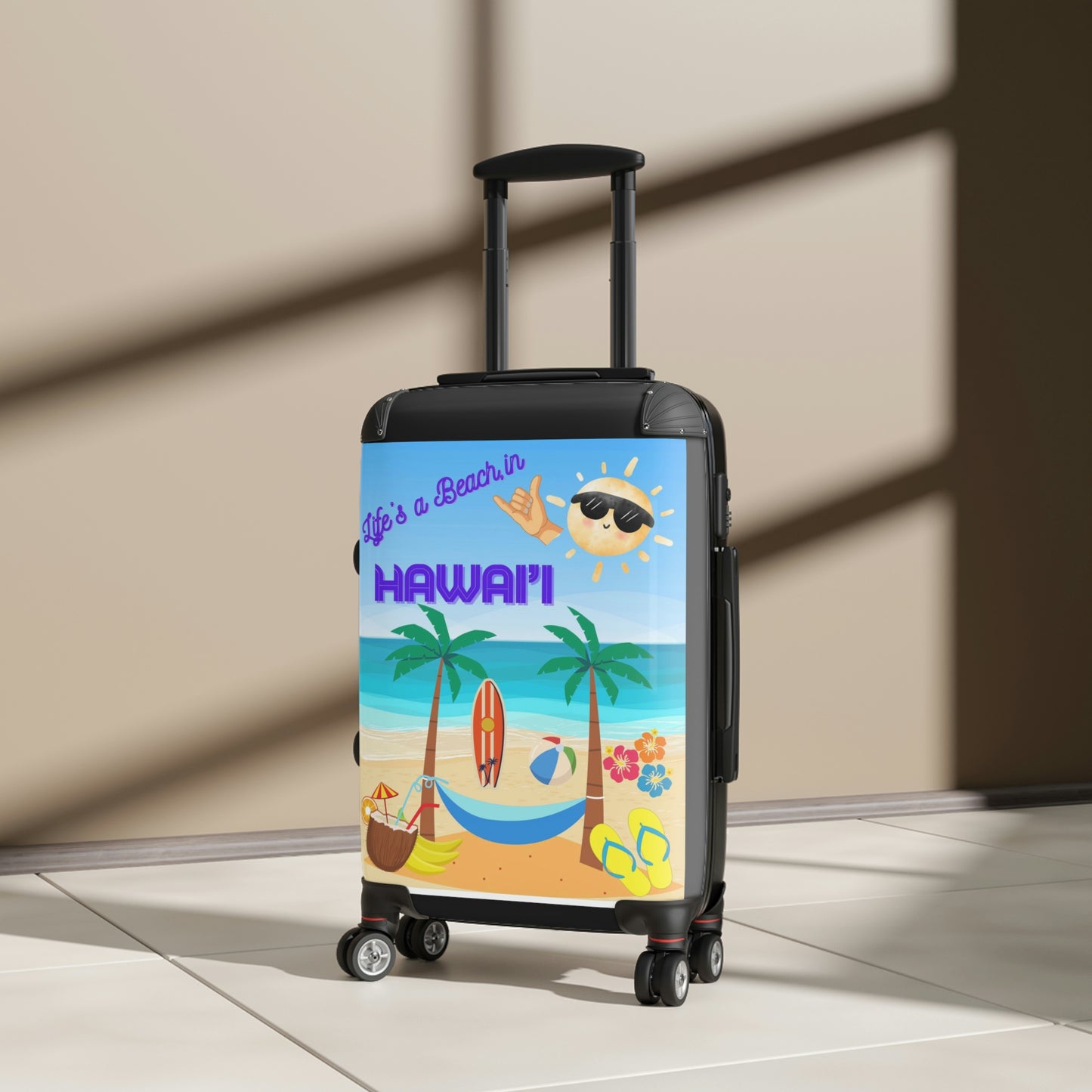 Life’s a beach, in Hawaii Suitcase