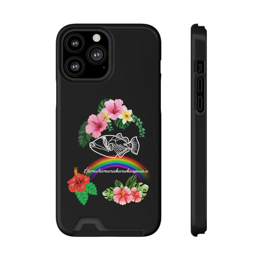 Humuhumunukunukuapuaa Phone Case With Card Holder