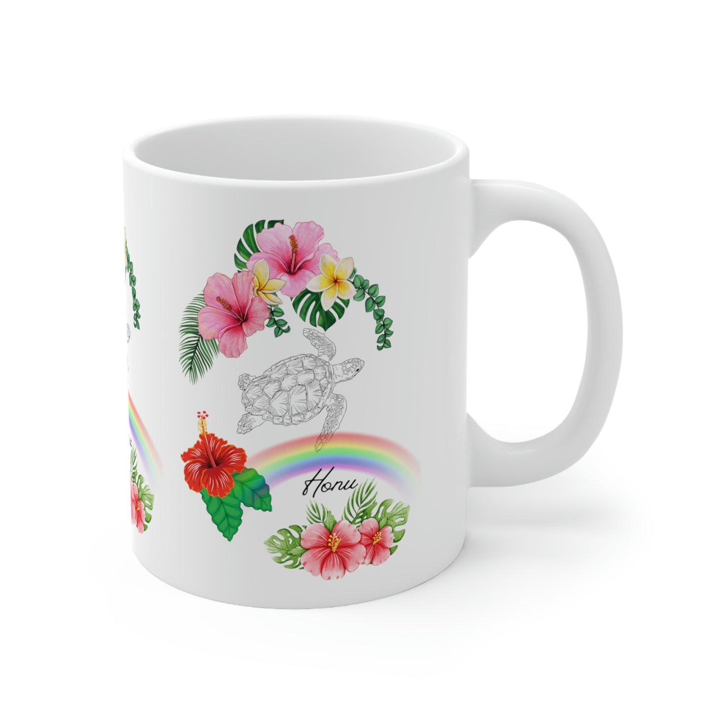 Ceramic Mug 11oz Honu by Aulora
