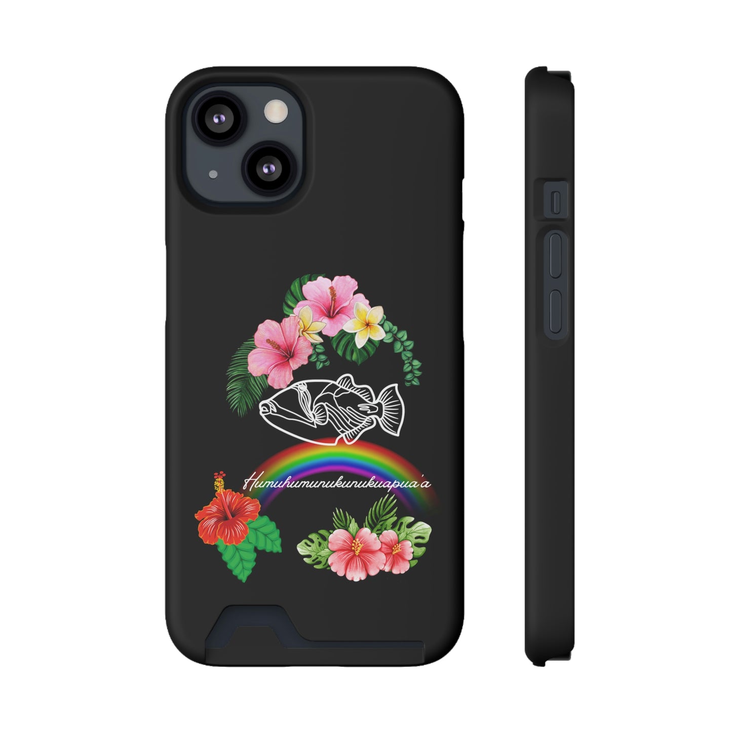 Humuhumunukunukuapuaa Phone Case With Card Holder