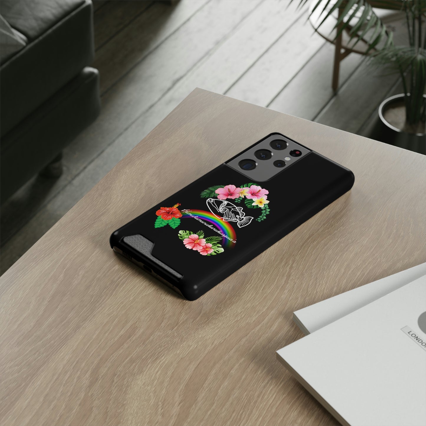 Humuhumunukunukuapuaa Phone Case With Card Holder