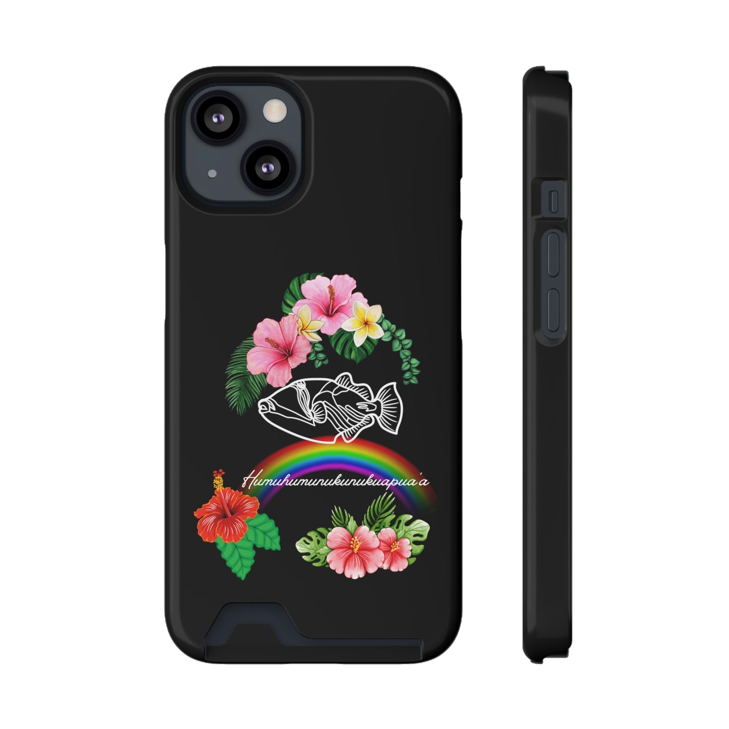 Humuhumunukunukuapuaa Phone Case With Card Holder