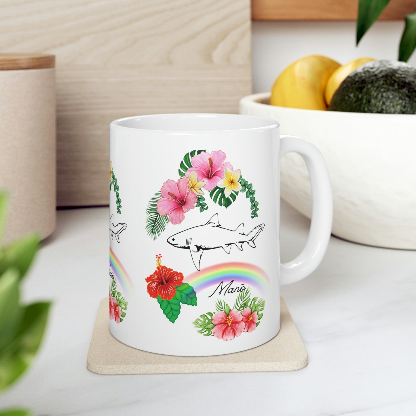 Ceramic Mug 11oz Manō Mano