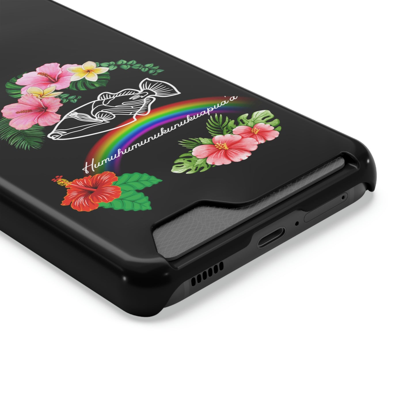 Humuhumunukunukuapuaa Phone Case With Card Holder