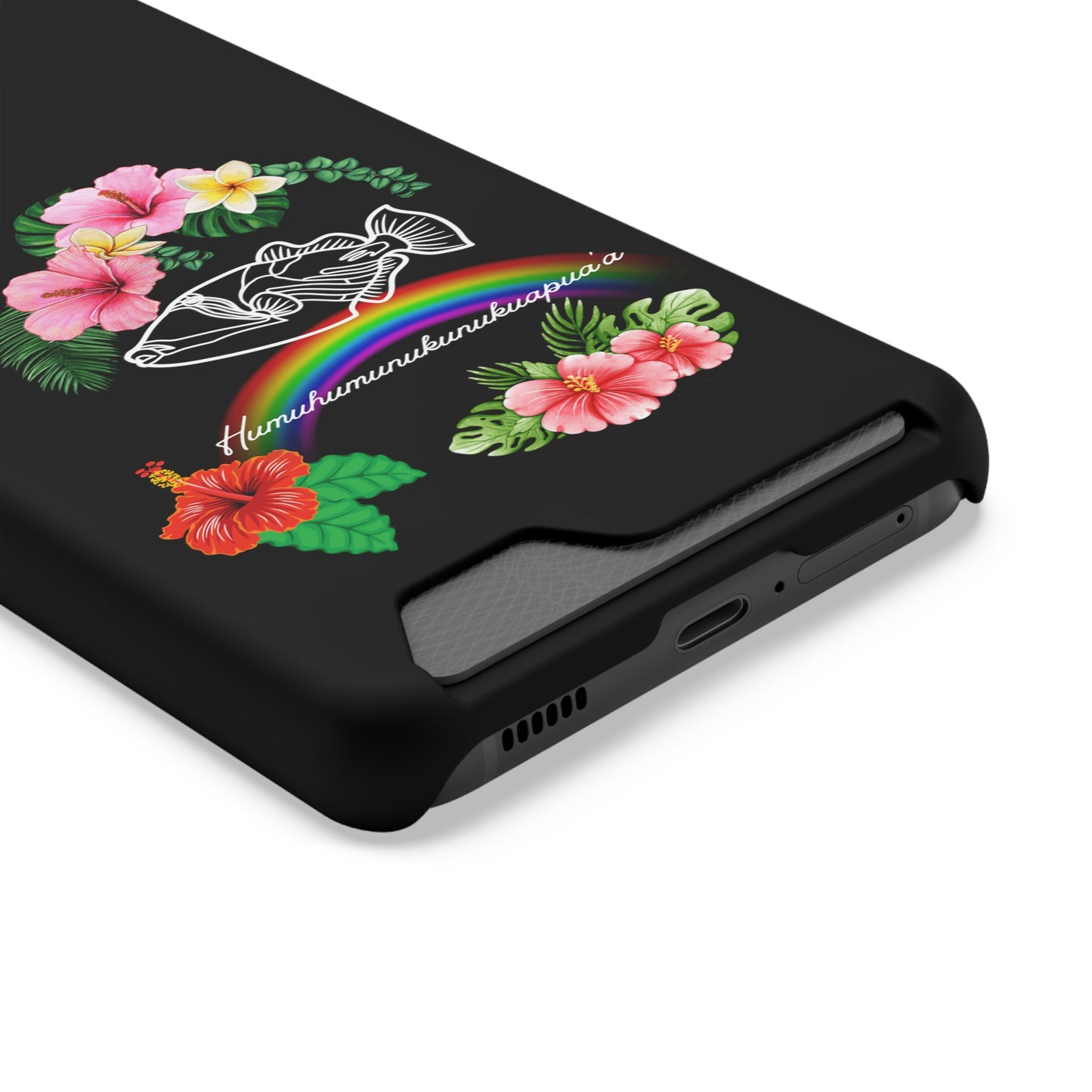Humuhumunukunukuapuaa Phone Case With Card Holder