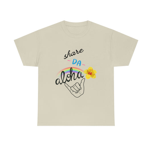 Share Da Aloha Rainbow Hibiscus Shaka