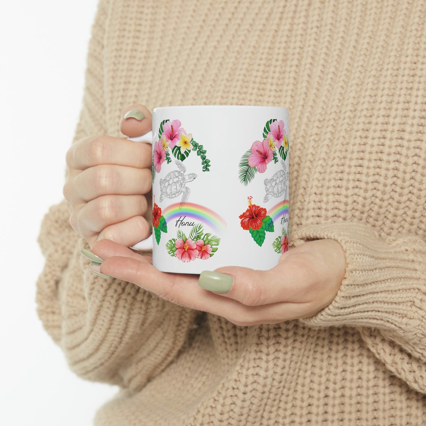 Ceramic Mug 11oz Honu by Aulora
