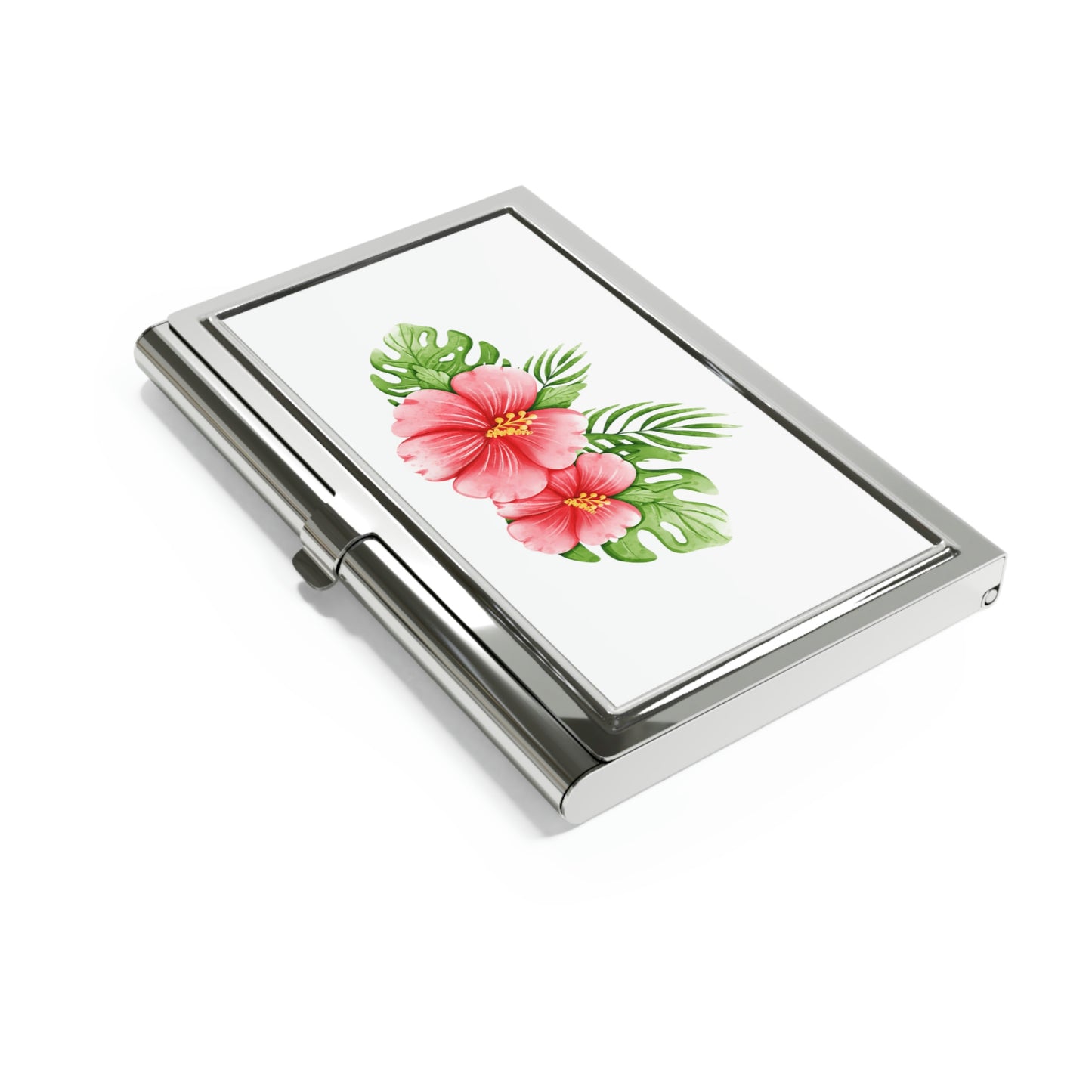 Hibiscus Business Card Holder
