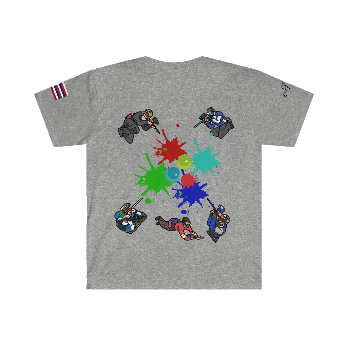 I love it when my wife lets me play paintball Unisex Softstyle T-Shirt