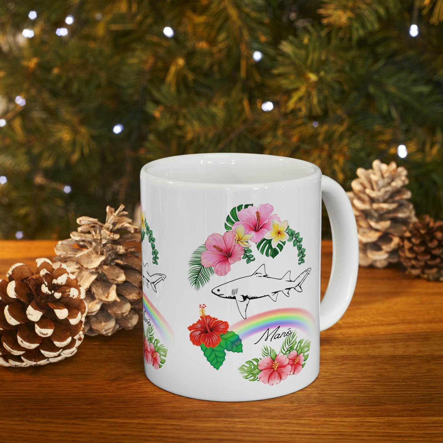 Ceramic Mug 11oz Manō Mano