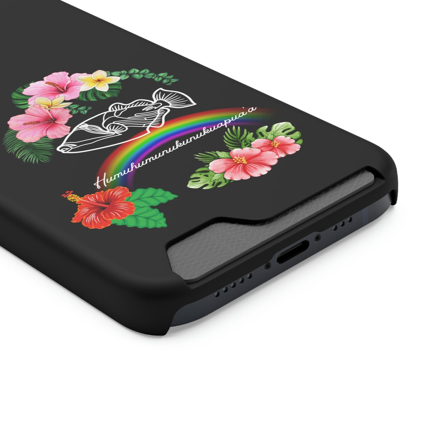Humuhumunukunukuapuaa Phone Case With Card Holder