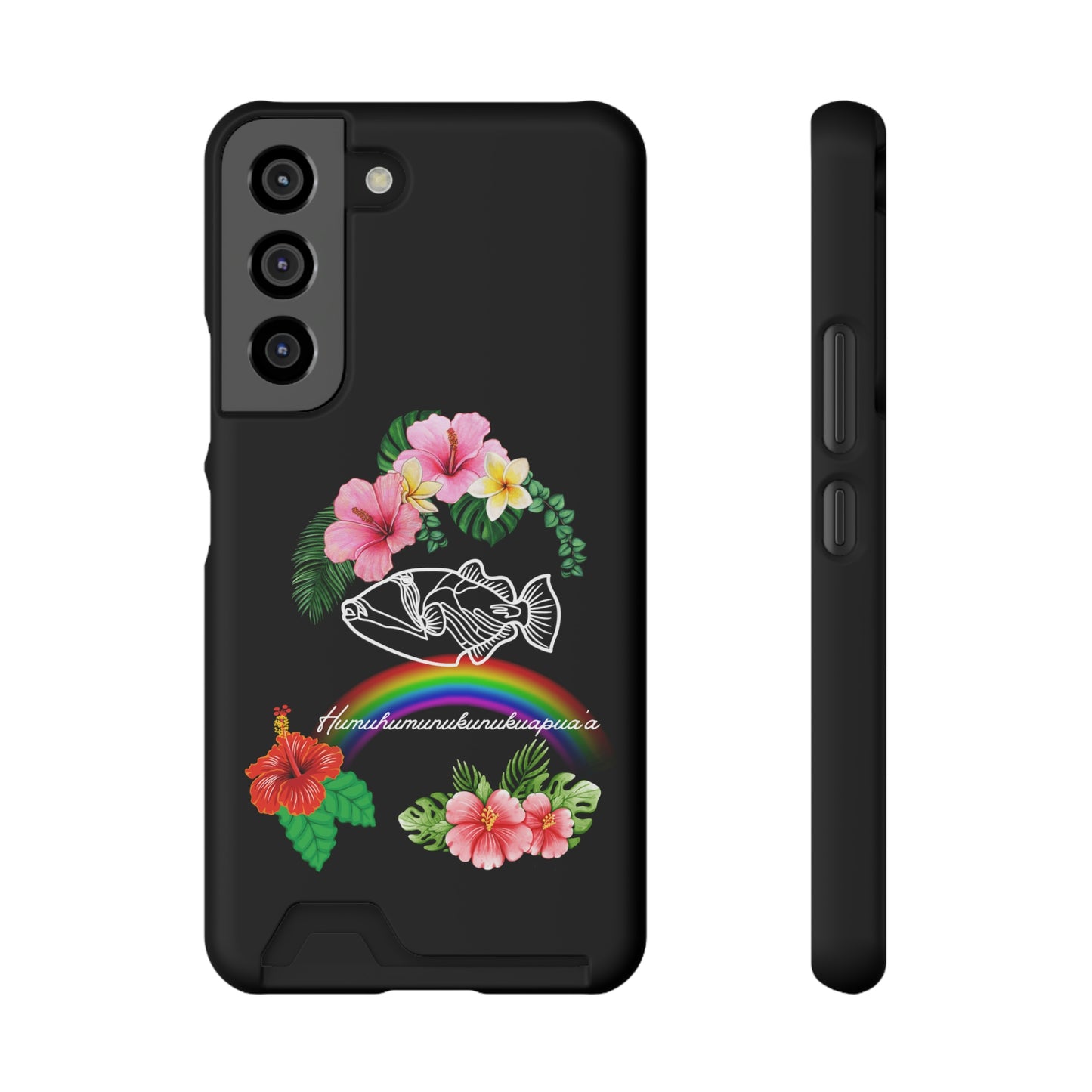 Humuhumunukunukuapuaa Phone Case With Card Holder
