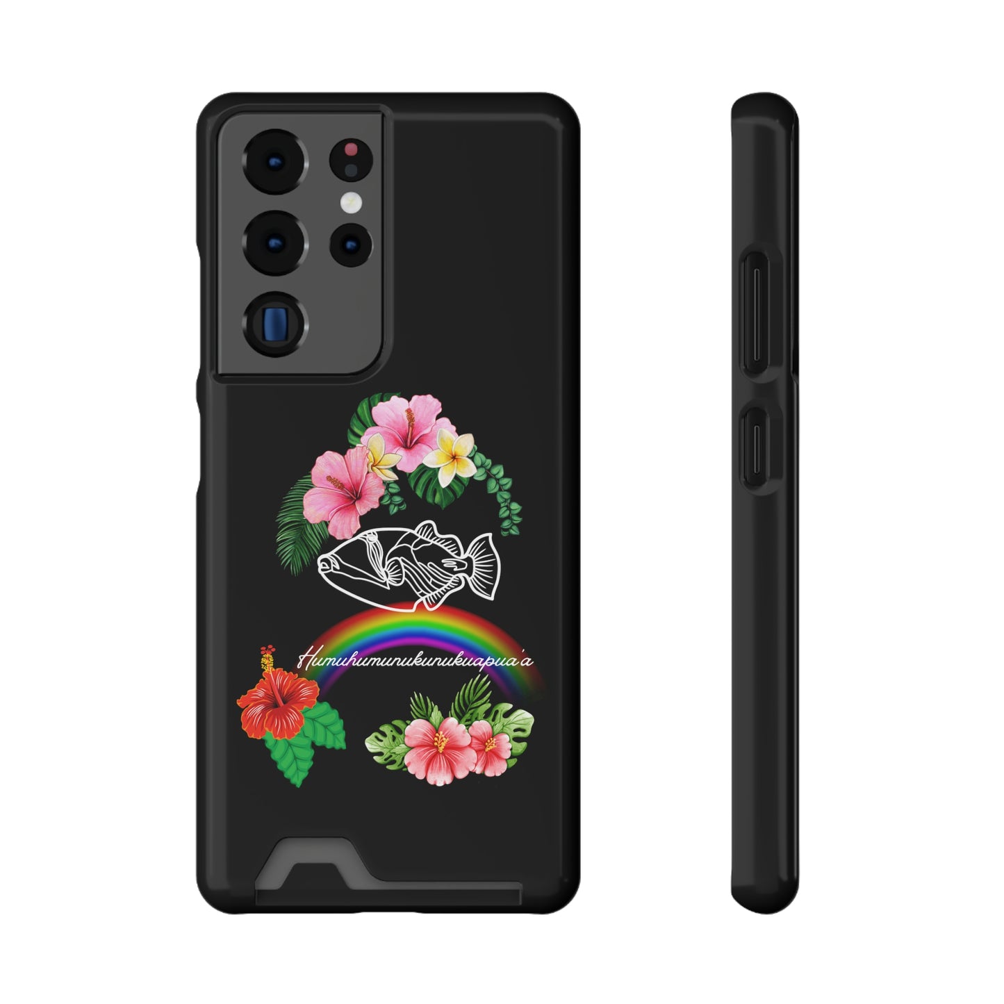 Humuhumunukunukuapuaa Phone Case With Card Holder