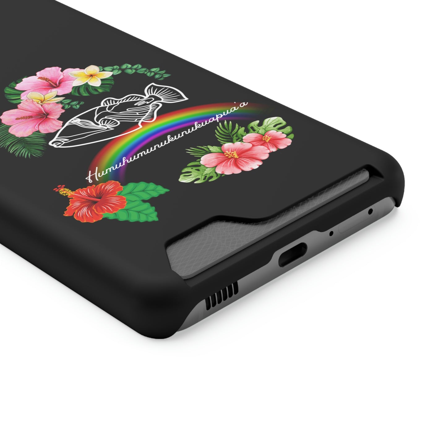 Humuhumunukunukuapuaa Phone Case With Card Holder