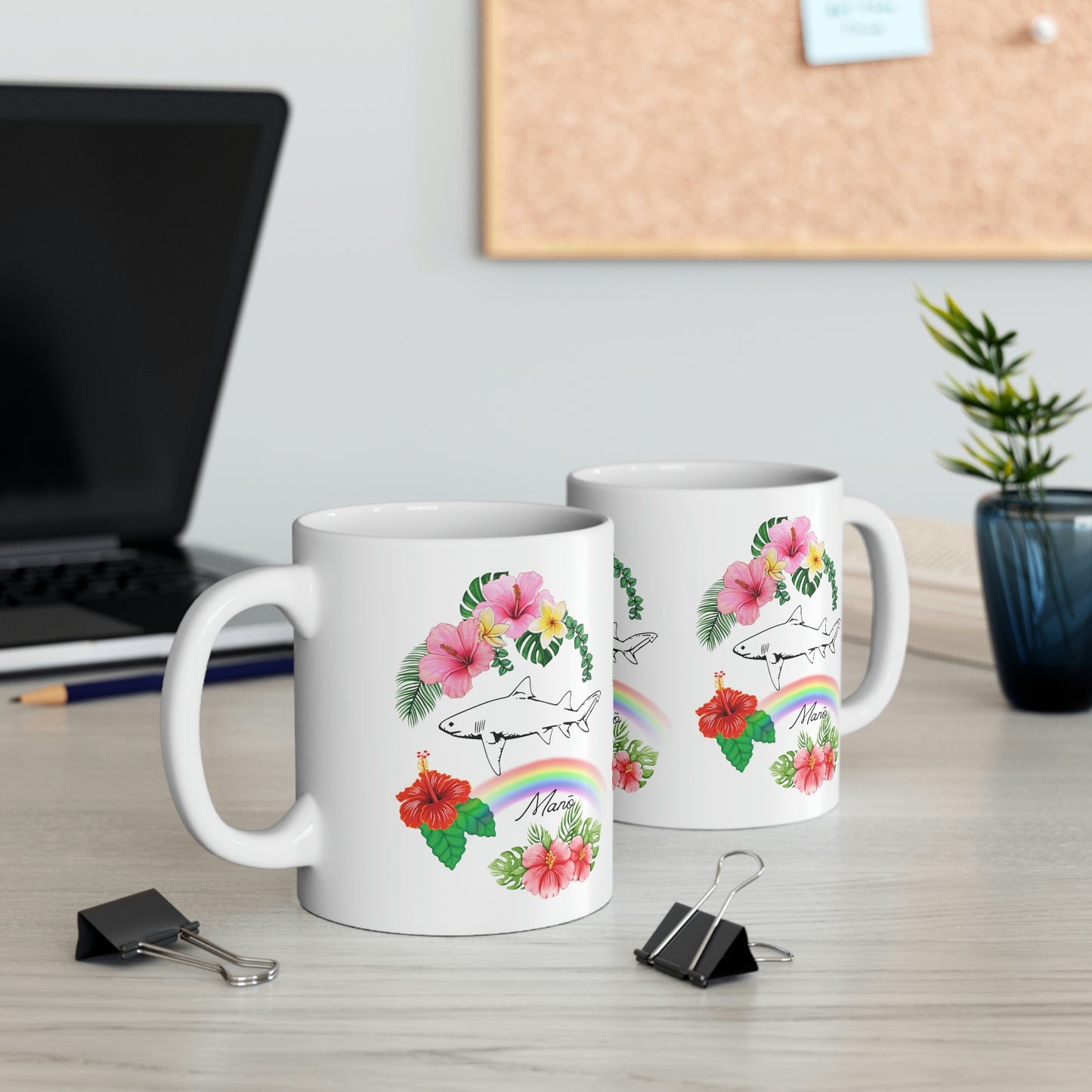 Ceramic Mug 11oz Manō Mano