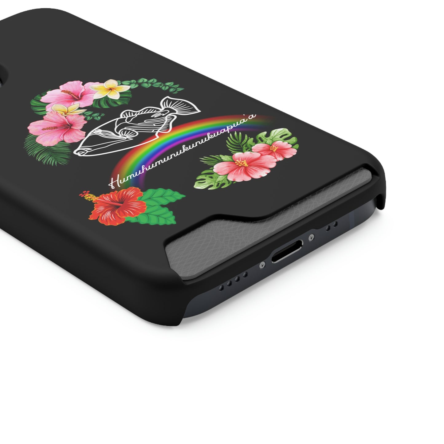 Humuhumunukunukuapuaa Phone Case With Card Holder
