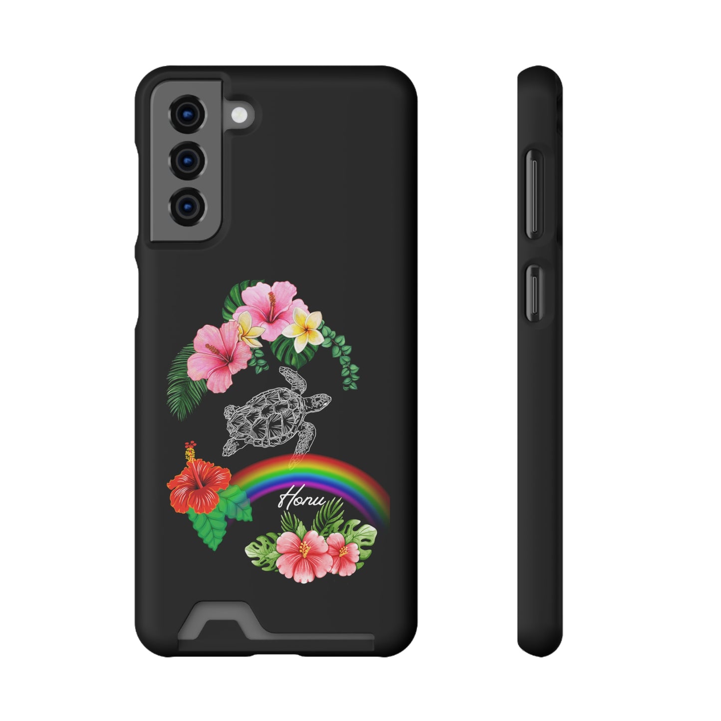 Honu Turtle Phone Case With Card Holder