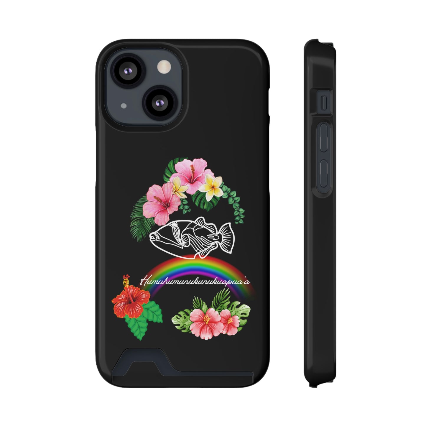 Humuhumunukunukuapuaa Phone Case With Card Holder