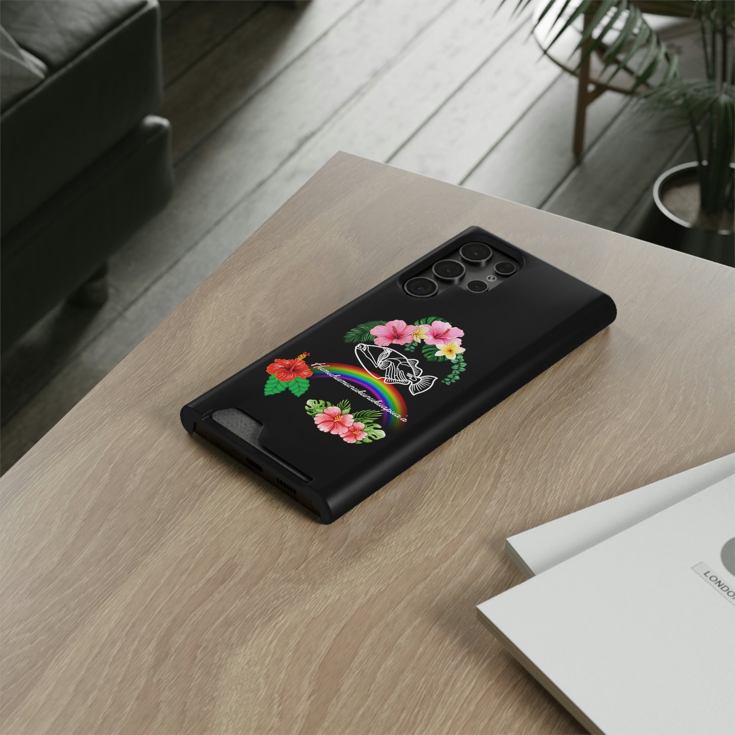 Humuhumunukunukuapuaa Phone Case With Card Holder