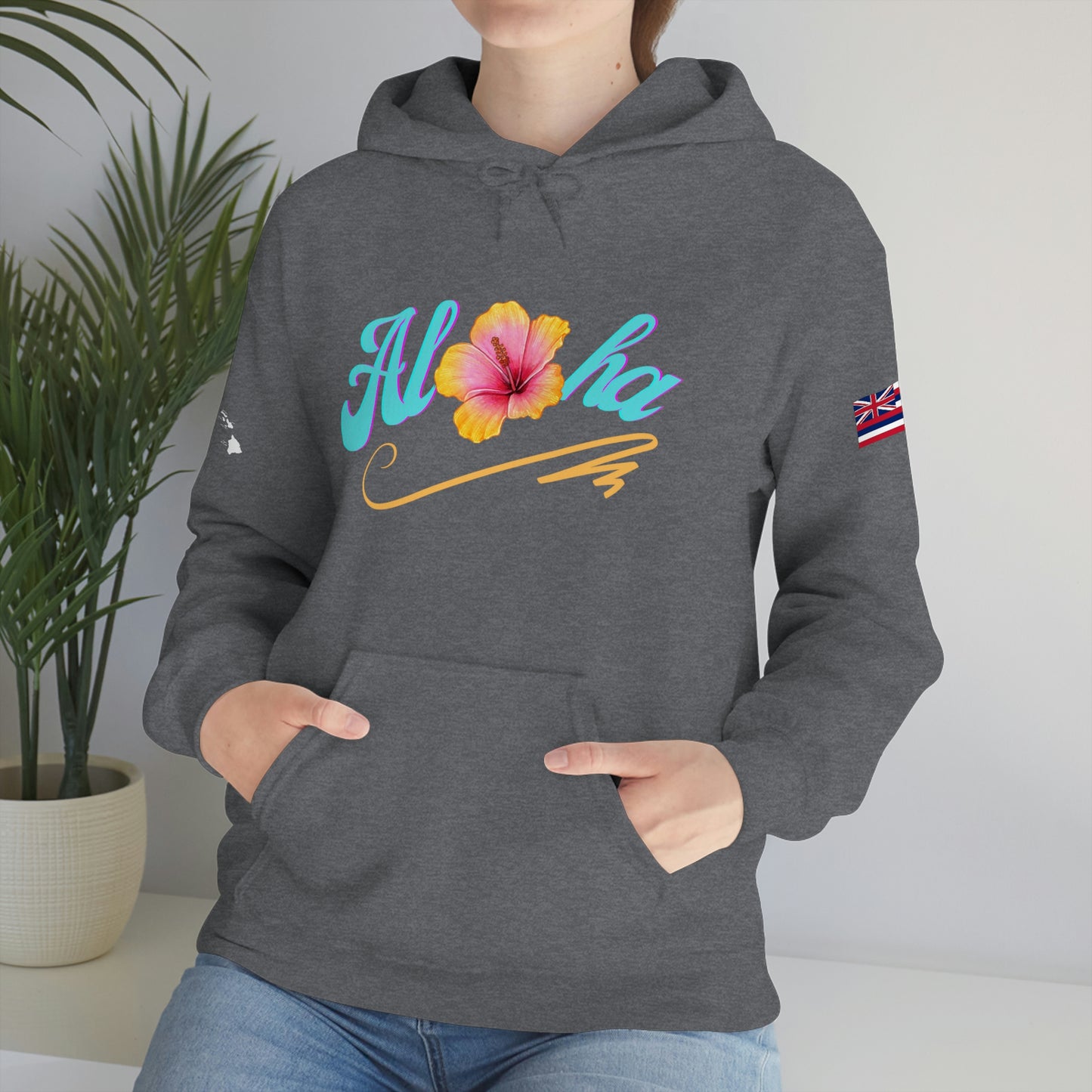 Aloha Unisex Heavy Blend Hooded Sweatshirt