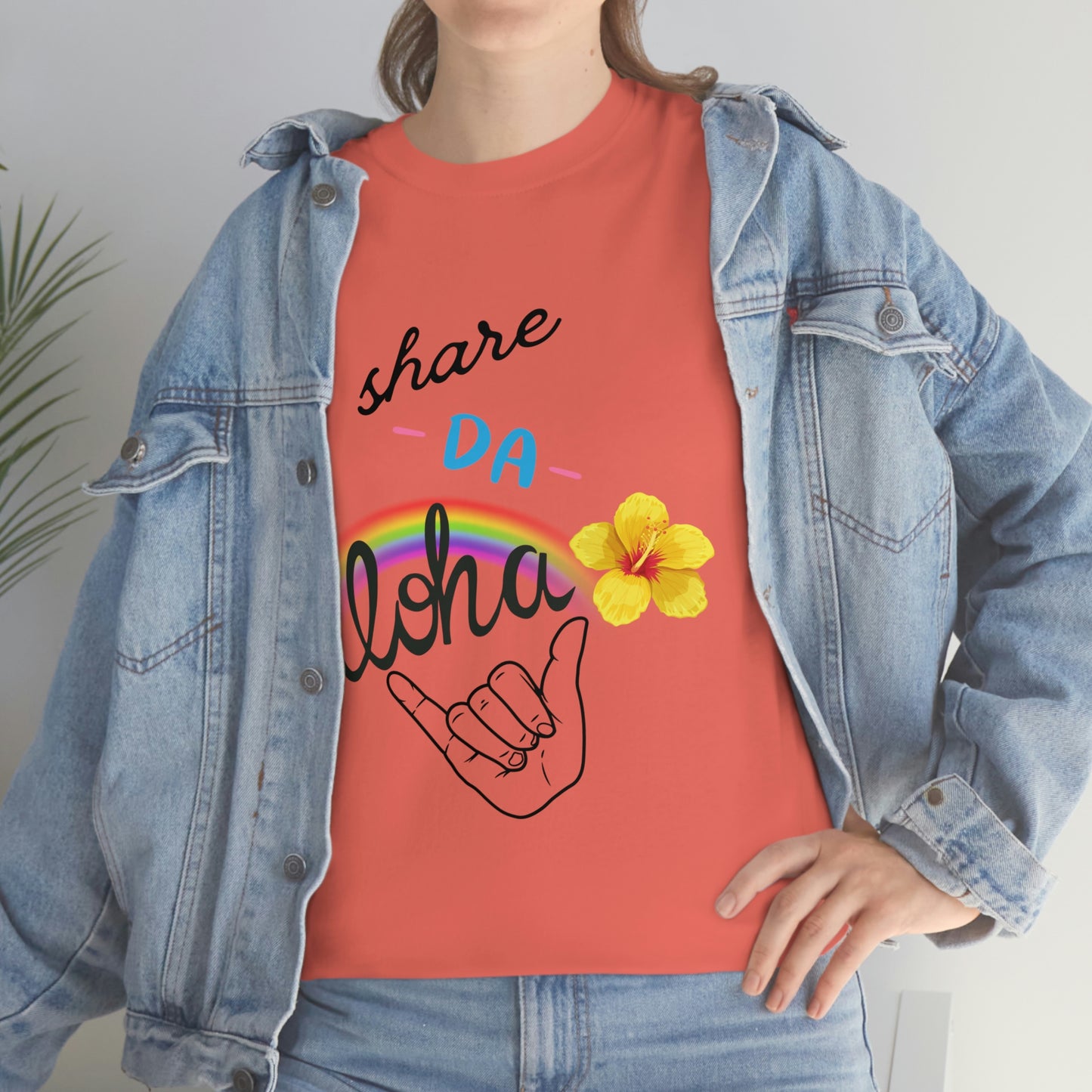 Share Da Aloha Rainbow Hibiscus Shaka
