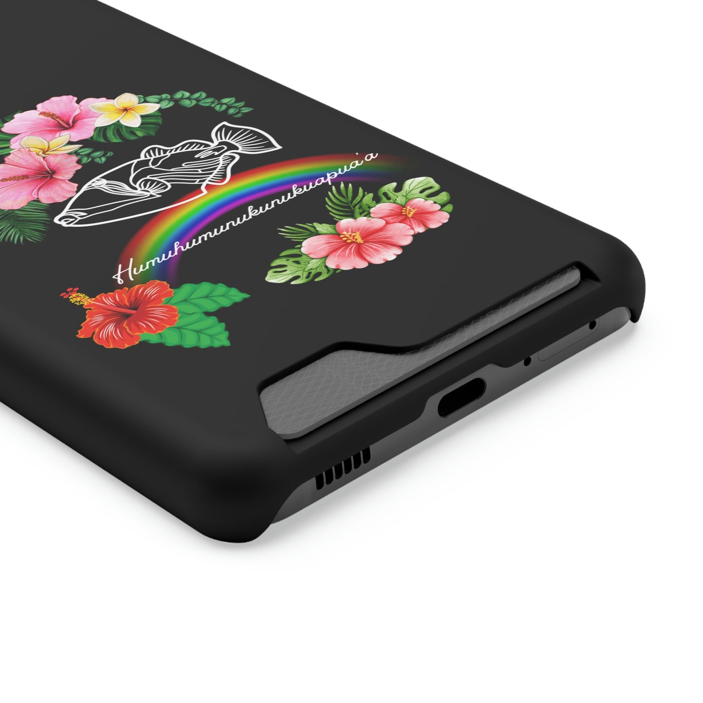 Humuhumunukunukuapuaa Phone Case With Card Holder