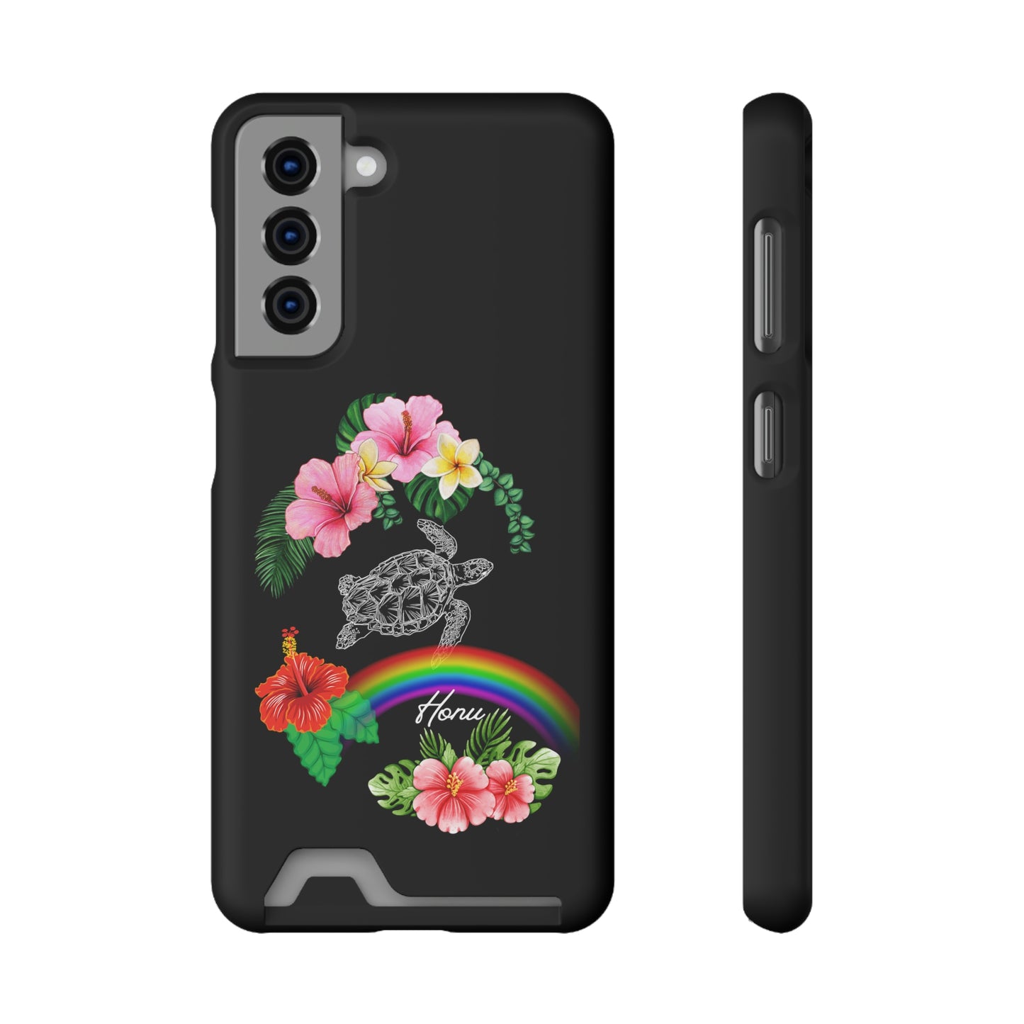 Honu Turtle Phone Case With Card Holder