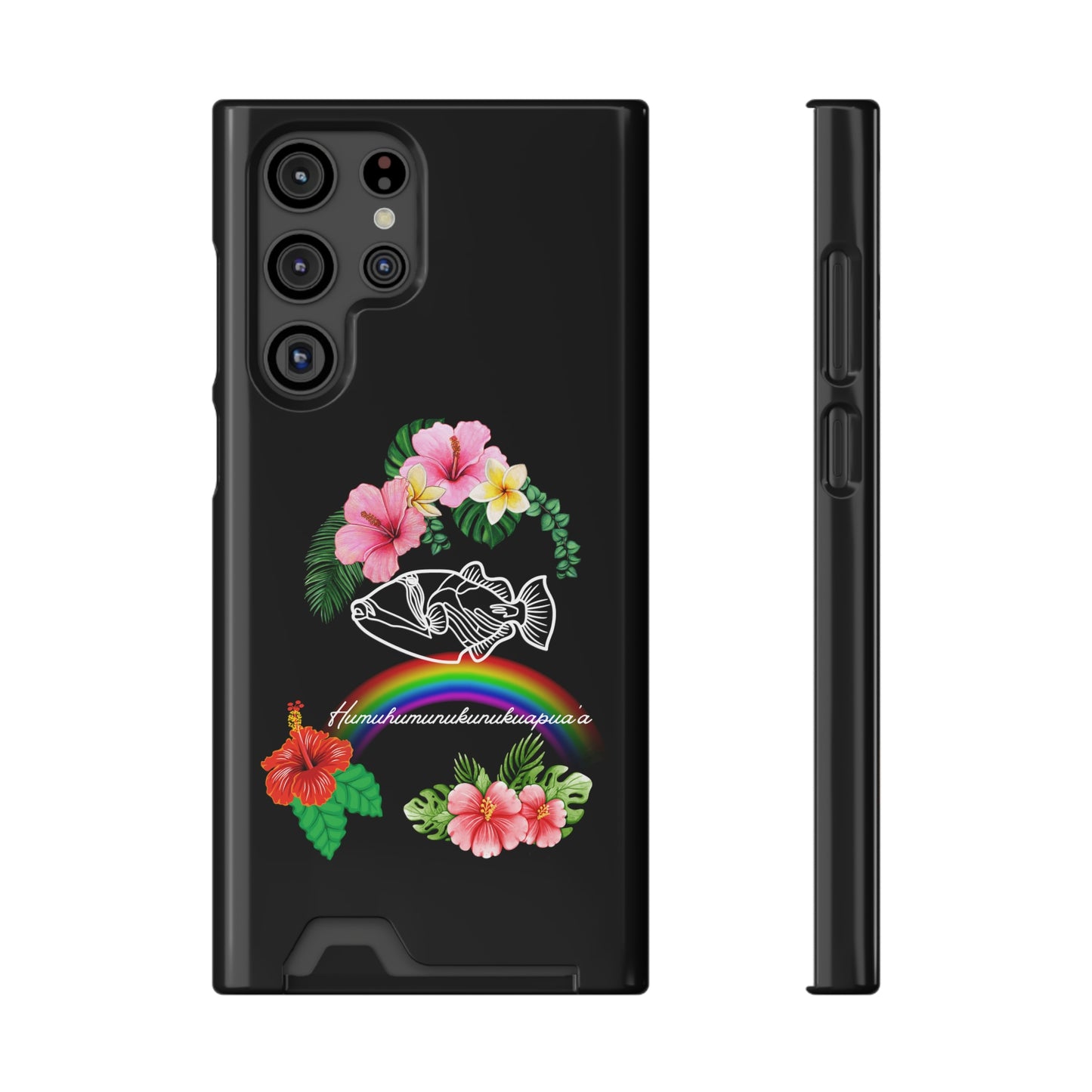 Humuhumunukunukuapuaa Phone Case With Card Holder