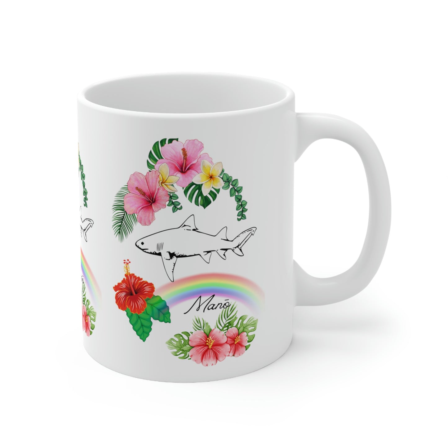 Ceramic Mug 11oz Manō Mano