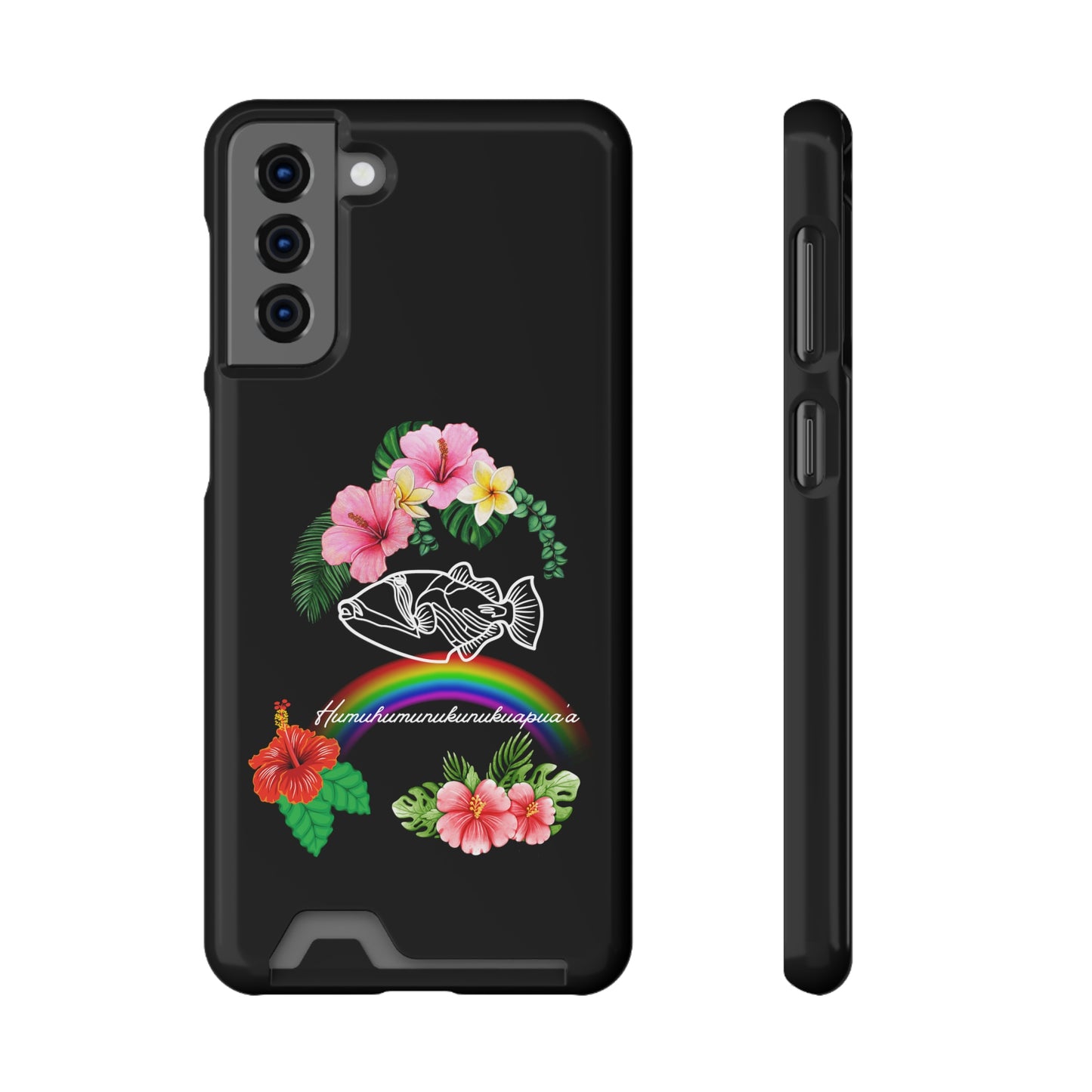 Humuhumunukunukuapuaa Phone Case With Card Holder