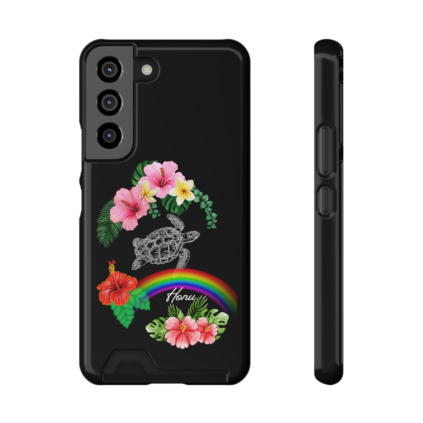 Honu Turtle Phone Case With Card Holder