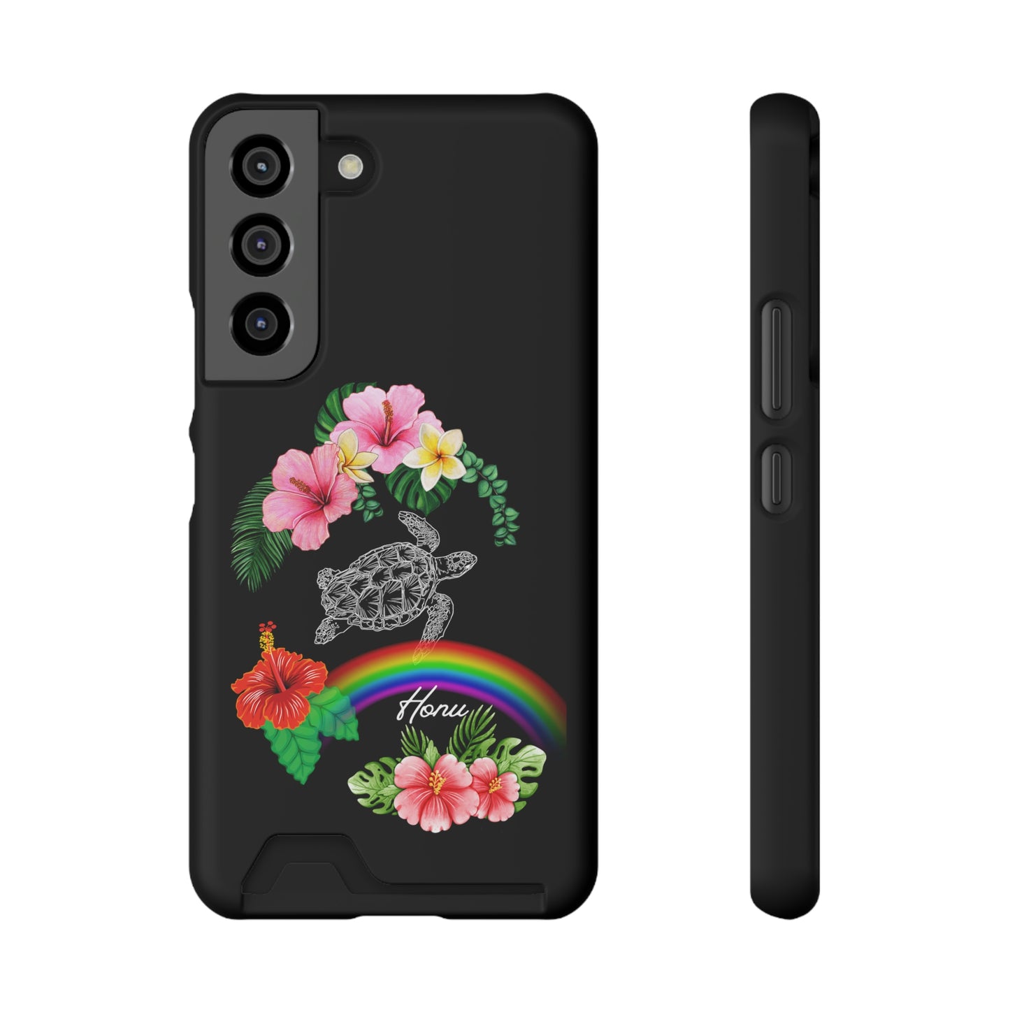 Honu Turtle Phone Case With Card Holder